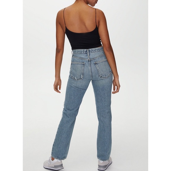 AGOLDE Lana Vintage Straight Leg Jean - Picture 9 of 12